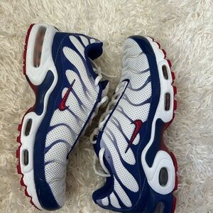 Nike Air Max Plus 2019 Blue and White Sneakers